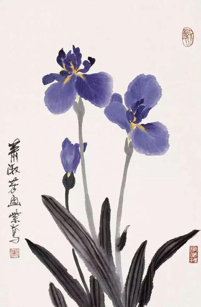 美术界"百花之神"的108幅国画小品,清新朴雅,文静娟秀