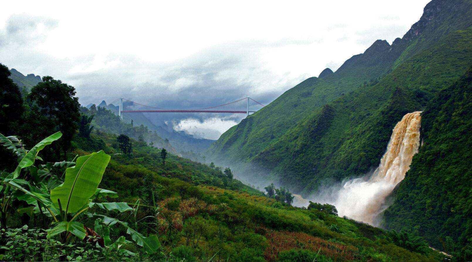 贵阳五一节旅游——到黄果树坝陵河大桥挑战世界最高蹦极