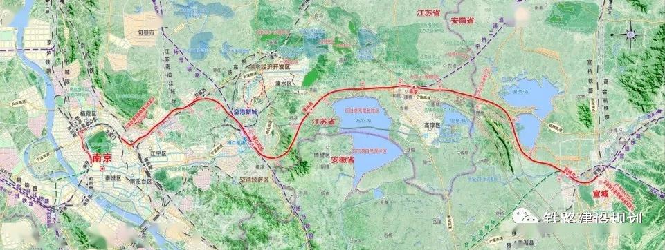 宁宣高铁初测引入南京站新建宣城北站