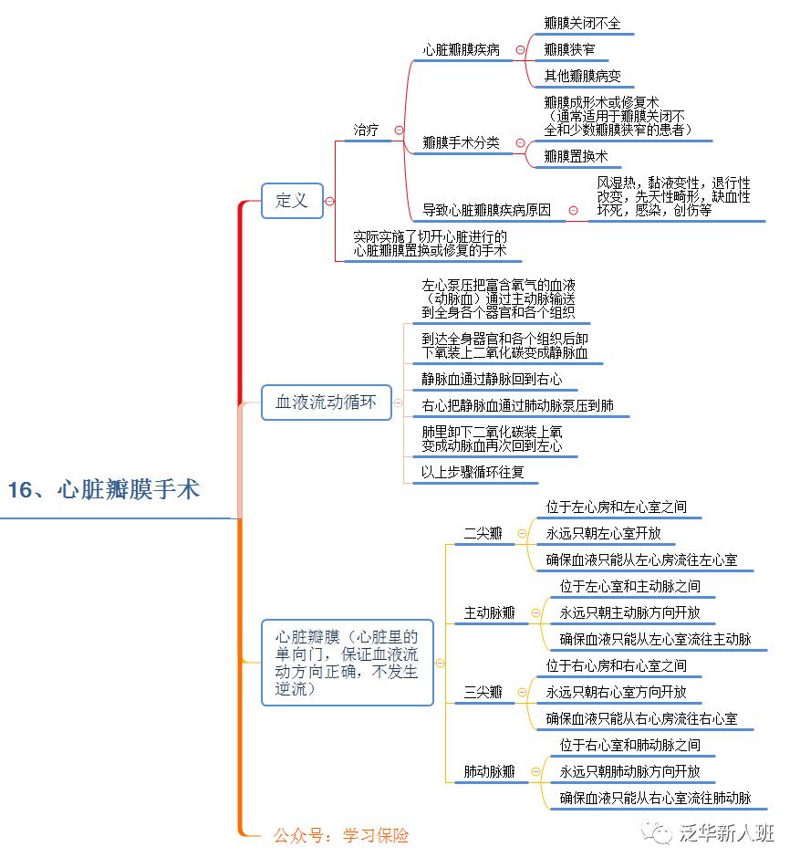 31种新版重疾详解丨思维导图版