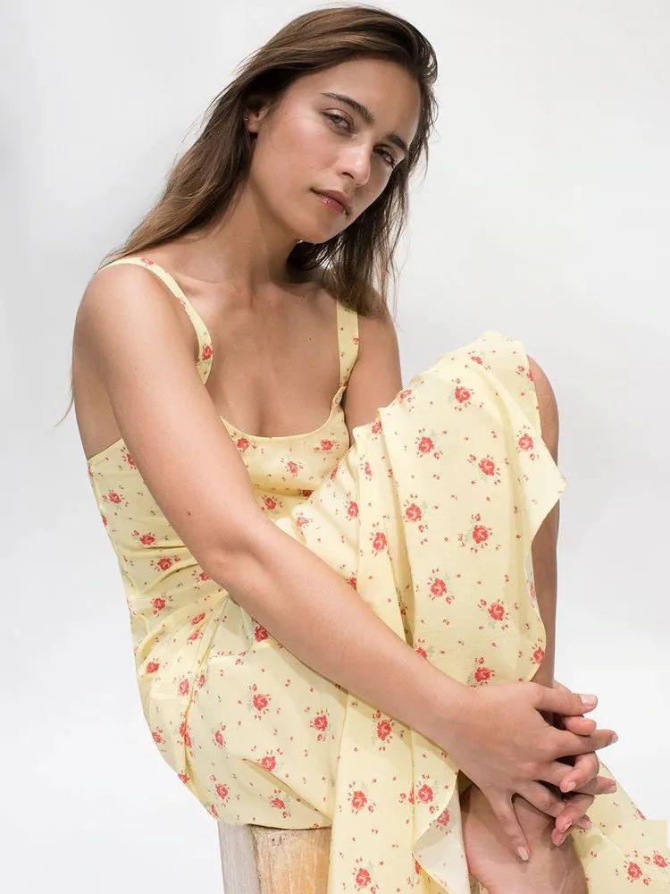 『夏日』穿着印花裙～我和夏日有个约会