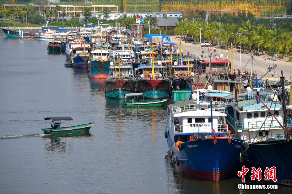 南海进入伏季休渔期 海南16700余艘渔船进港休渔