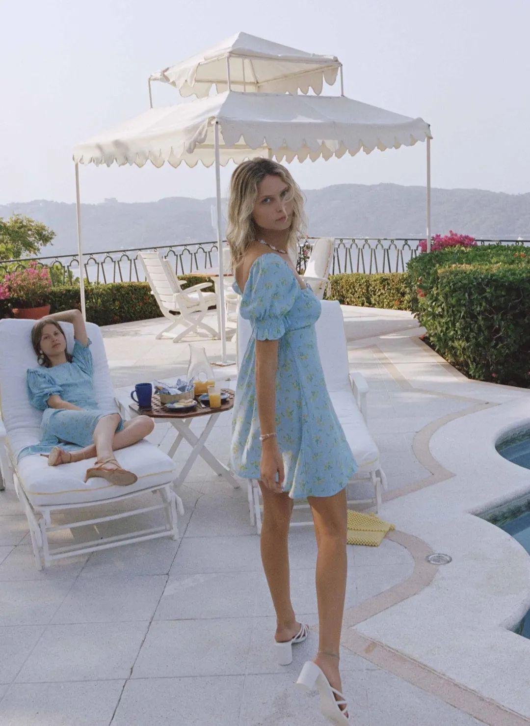 『夏日』穿着印花裙～我和夏日有个约会