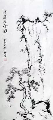 太详细了!中国画如何画松树,丛树,柳树,竹林,一学就会