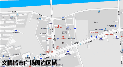 文峰大世界及安定广场周边区域73水绘园景区周边区域易拥堵区域