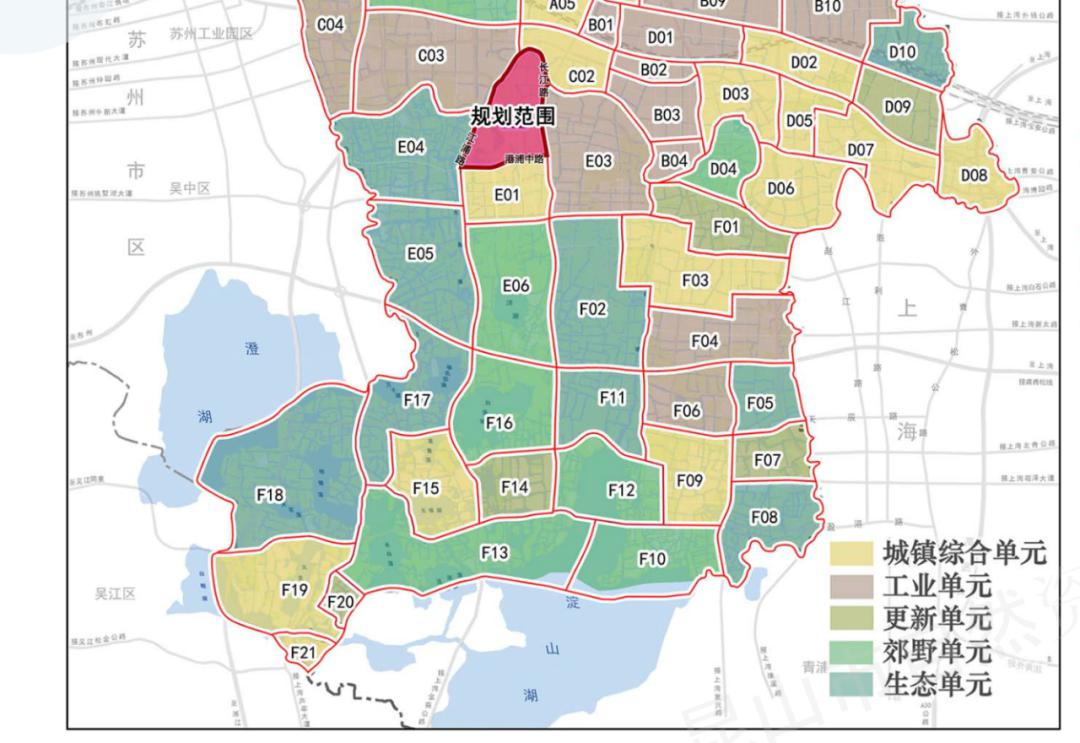 事关张浦未来规划!《昆山市e02规划编制单元控制性详细规划》草案公示