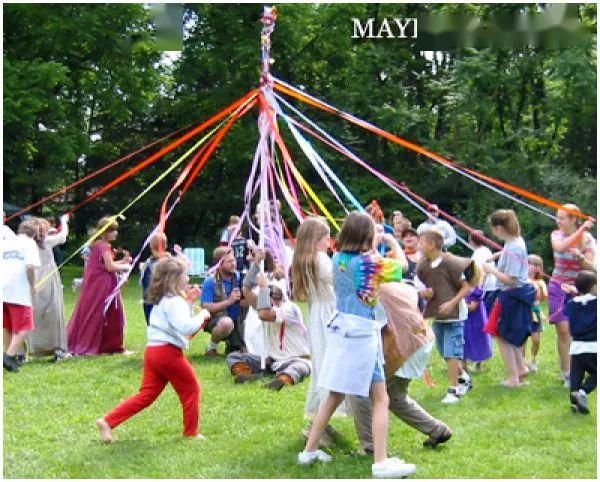 听说过maypole dance吗?[适合五年级以上]