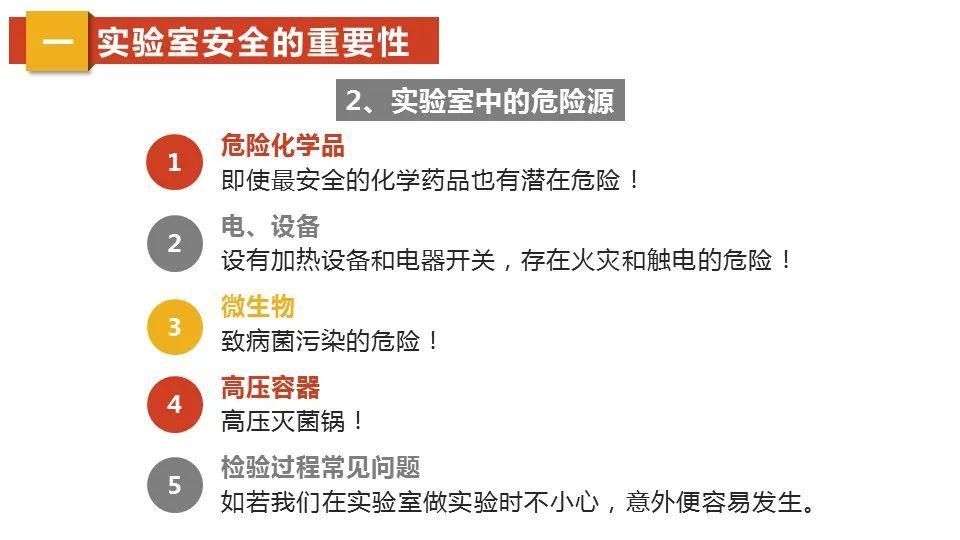 实验室安全知识培训ppt