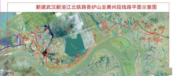 武汉新港江北铁路预计2021年底建成!