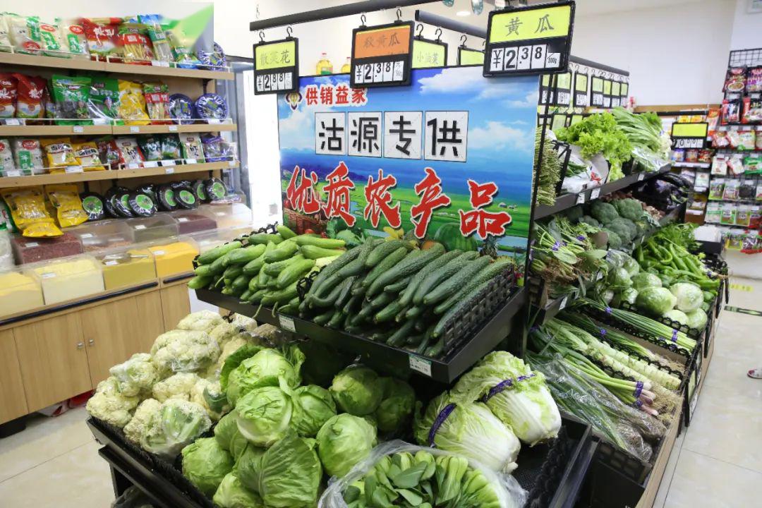 石门市场一口气帮了顺义40多户菜农卖菜