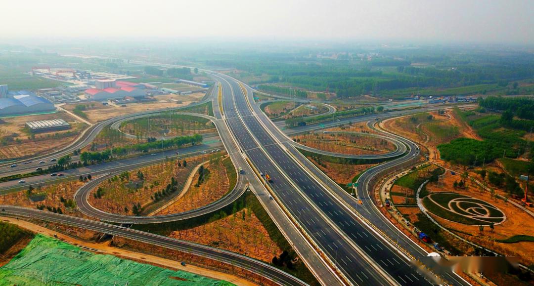 新机场北线高速公路廊坊空港段试运行通车