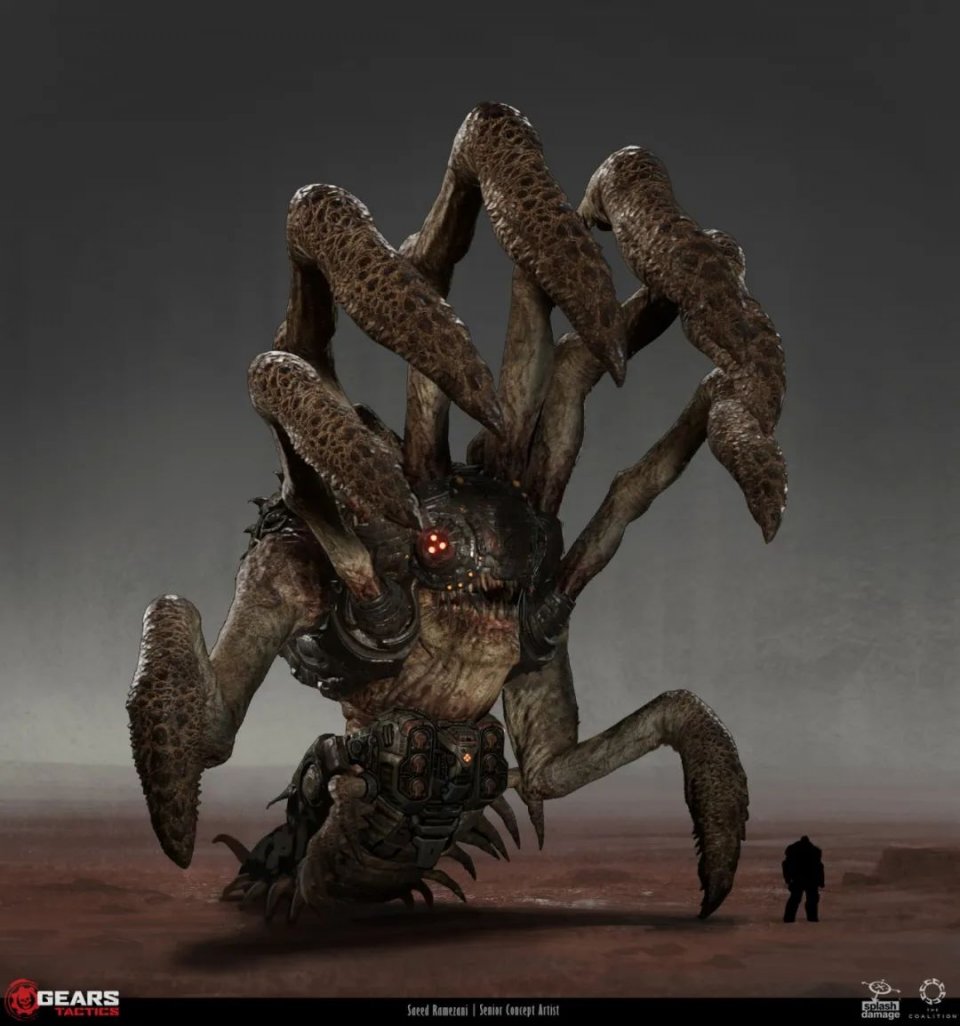 不失精髓的全新探索之作 | 190p《战争机器:战术小队》美术资源分享-d