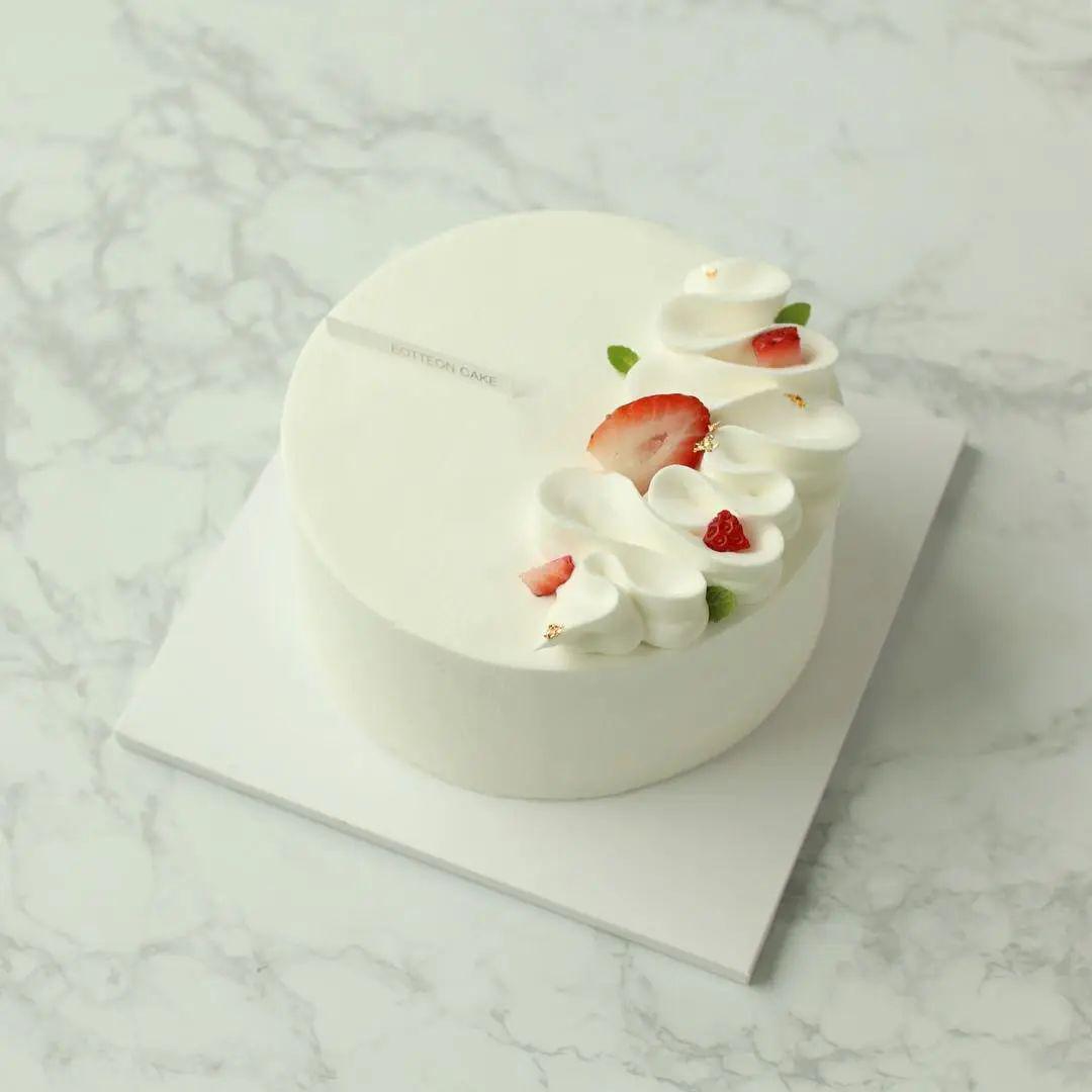 纯动物奶油做的蛋糕美貌与口感是并存的！