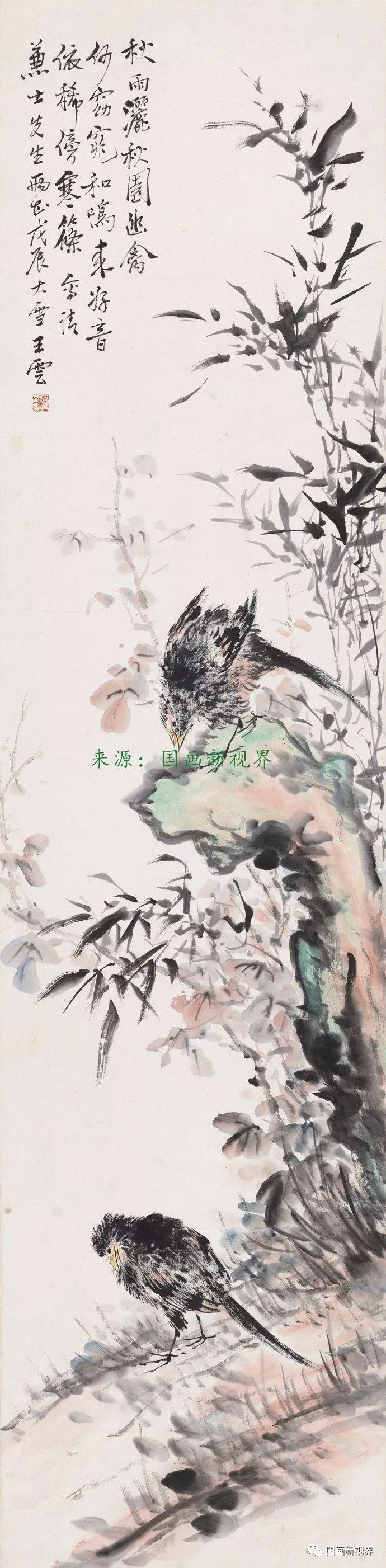 这画看了能长寿!_花鸟