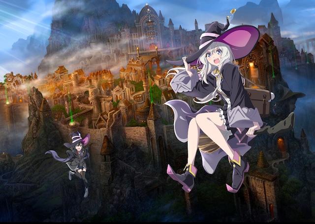 tv动画《魔女之旅》公开新视觉图,幼年时的伊蕾娜抱着
