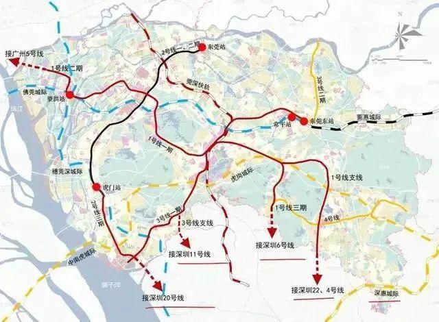 重磅,深圳22号地铁线将通到东莞,樟木头地铁东莞1号线