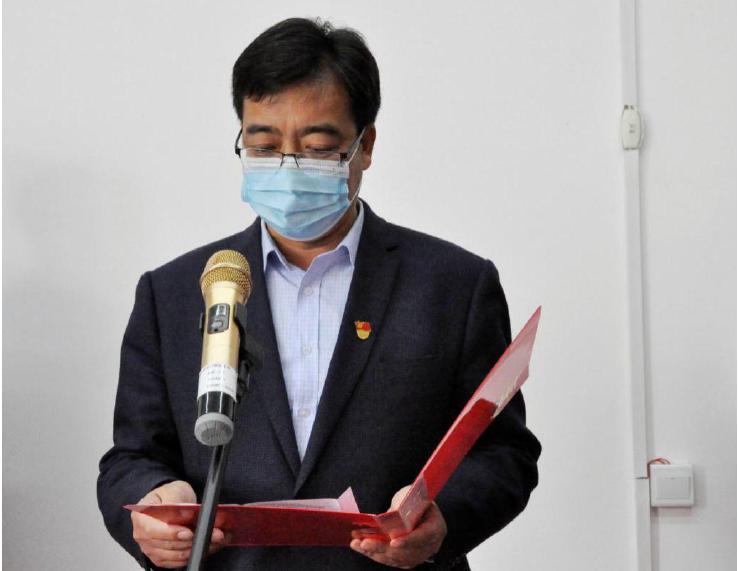 中共台头镇委书记贾立生在致辞中高度评价了协会在推动寿光防水产业
