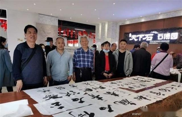 书画家李旺枝书画家李秋雨书画家梁华书法家刘楷明开封宋都书画研究会
