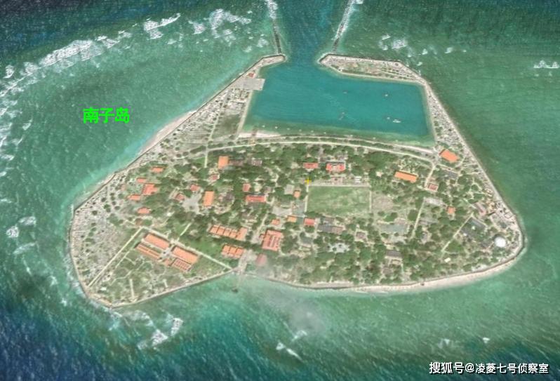 原创中国南海南子岛是南沙自然岛,其上淡水无法饮用,岛屿概况介绍