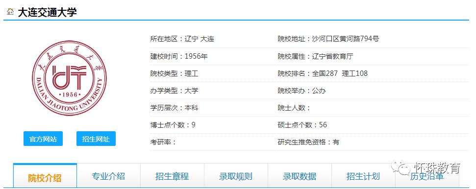 #工程#2020年高考每日院校分享——大连交通大学