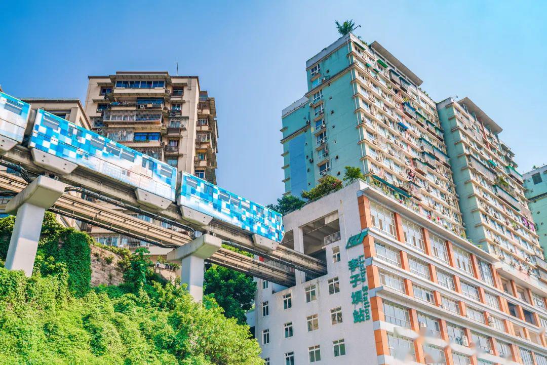 拍摄点二:李子坝观景台