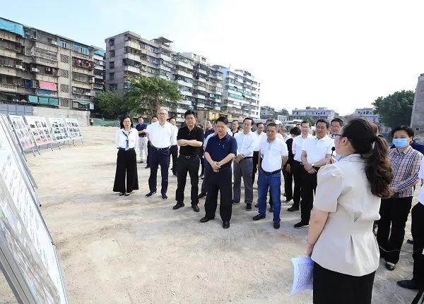 金平区委书记林锐武,区长陈玩雪,濠江区委书记吴文兵,华侨试验区