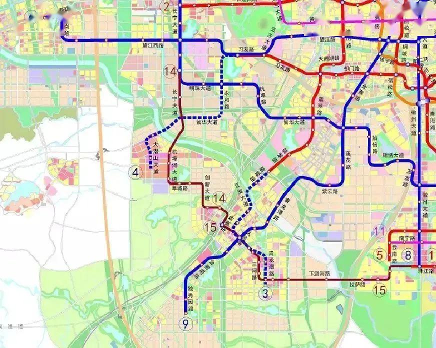 s1号线正在地质勘探线路曝光通岗集四里河接轨3号线合肥还有13条地铁