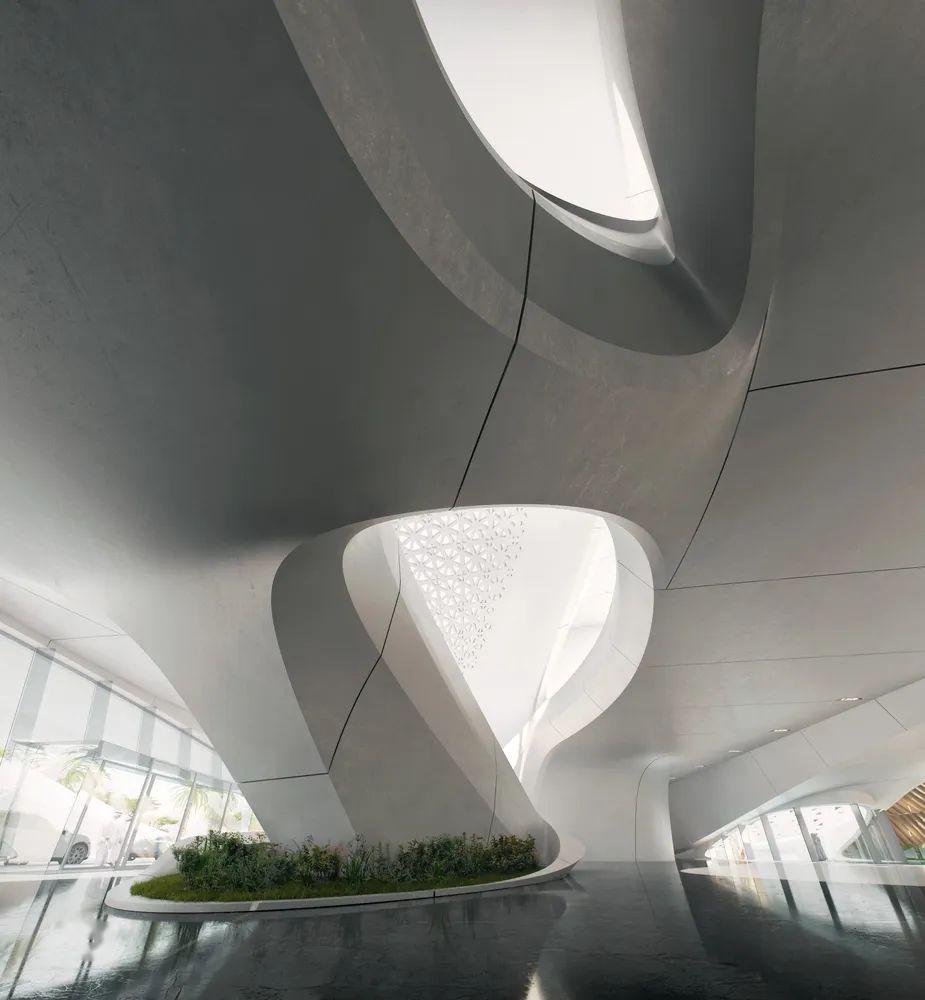 bee"ah 沙迦零耗能总部即将完工 | zaha hadid _建筑