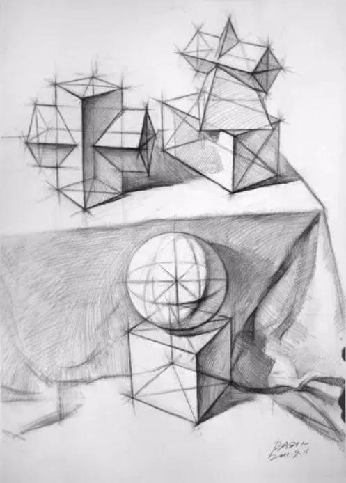 初学者必看!学会结构素描一定让你少走很多弯路