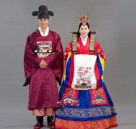 韩国传统婚礼服饰