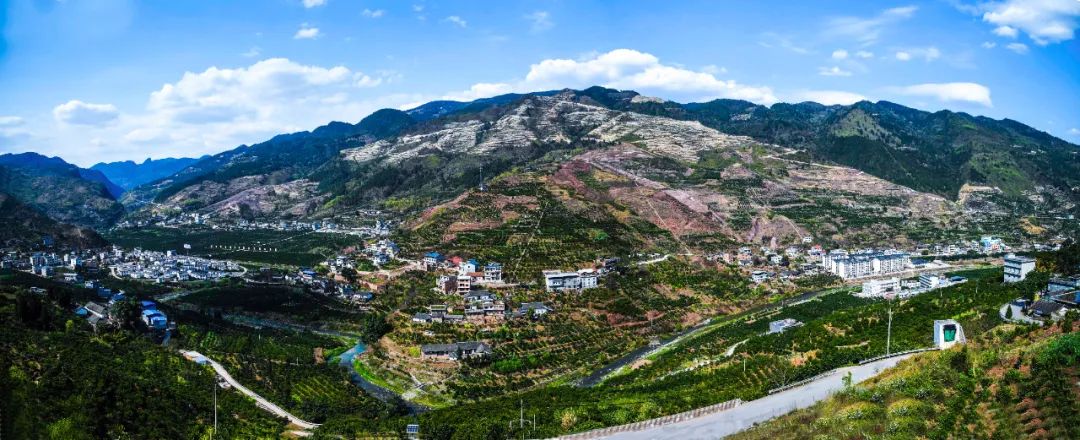古蔺县马蹄镇全景