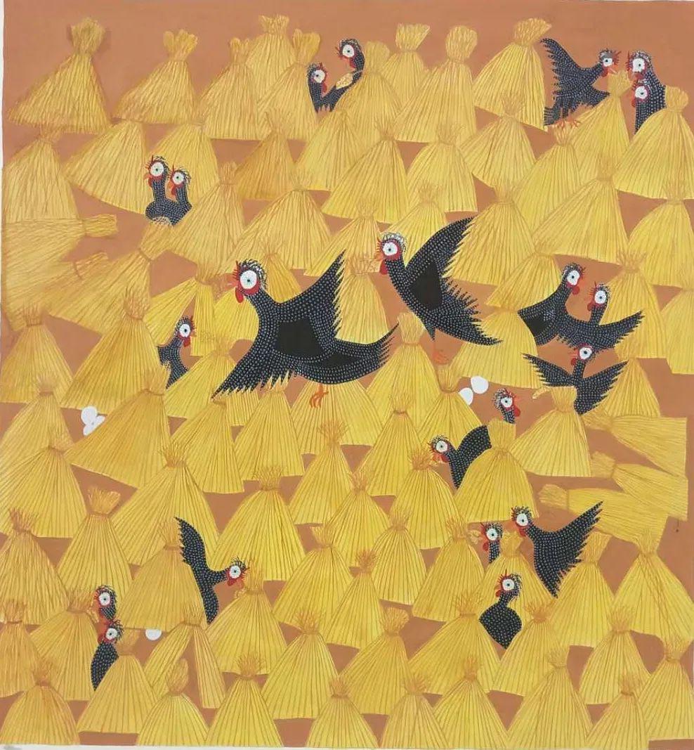 文化走亲云端悦展┃吴根越角画里桃乡走近嘉善姚庄农民画走进中国乡村