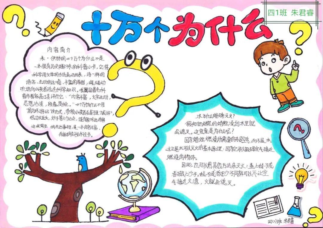 四年级"手抄报"作品展示