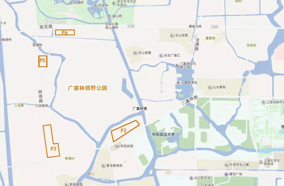 广富林郊野公园停车攻略