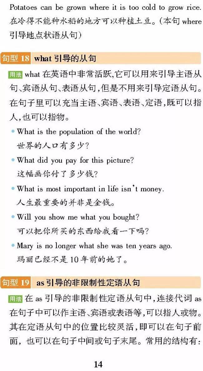 整理■2020年考生必看!高考英语重点句型整理