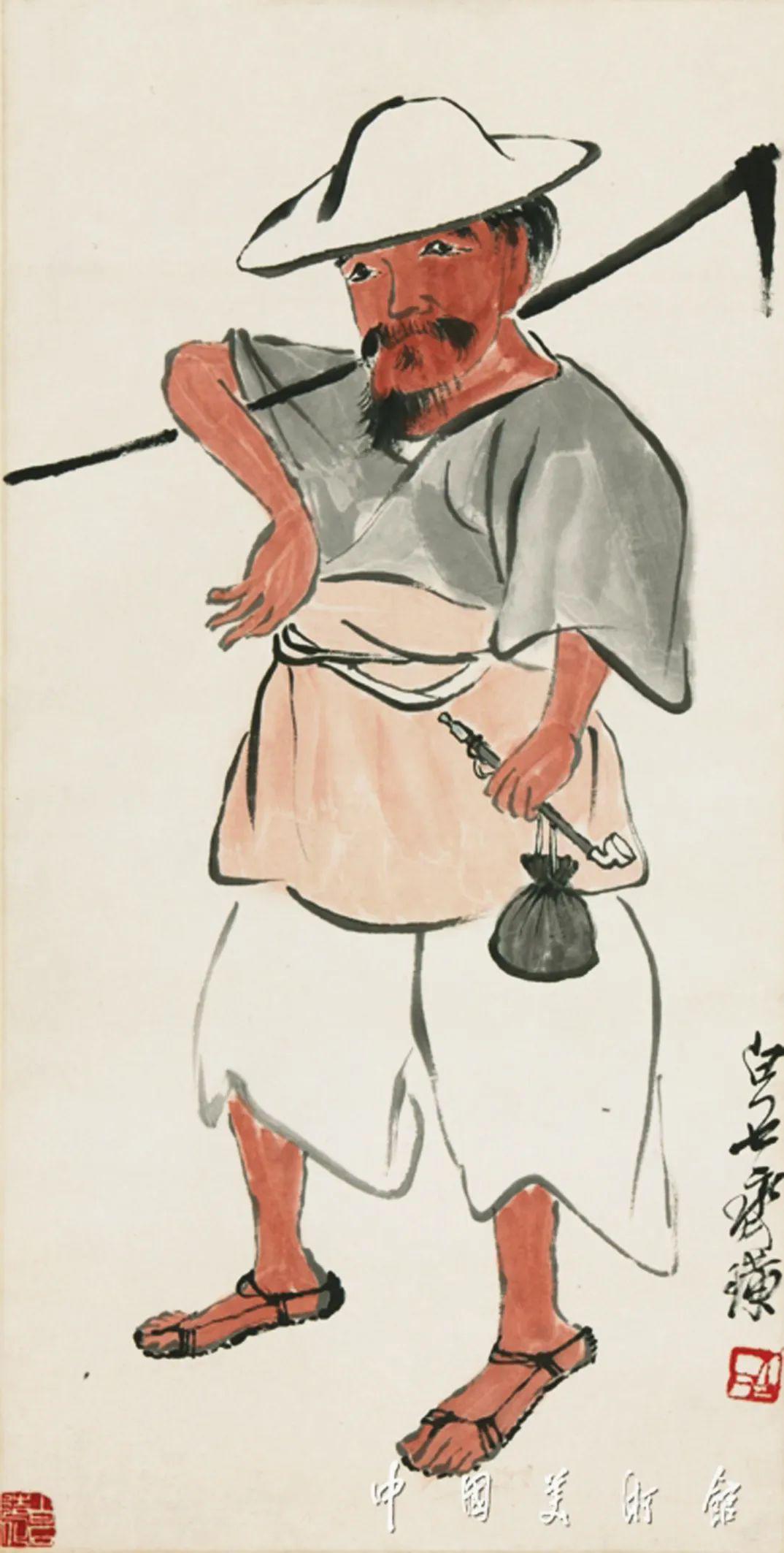 中国美术馆藏作品中的劳动者形象