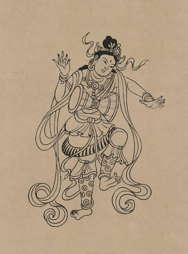为啥那么多人喜欢永乐宫壁画,敦煌莫高窟,克孜尔壁画线描,高清之美