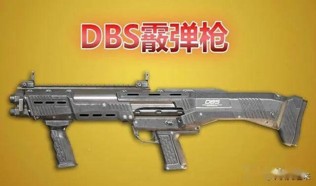 和平精英 决赛圈里"最强"的4把枪械 dbs秒伤最高,而它用处最大