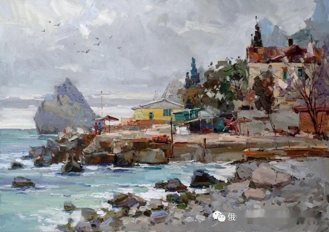 克里米亚艺术家 gor pozdeev 的风景油画作品欣赏