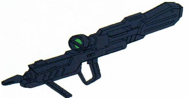 ma-m221"judicium"beam rifle/"审判"光束步枪主武器相比起构造简单的