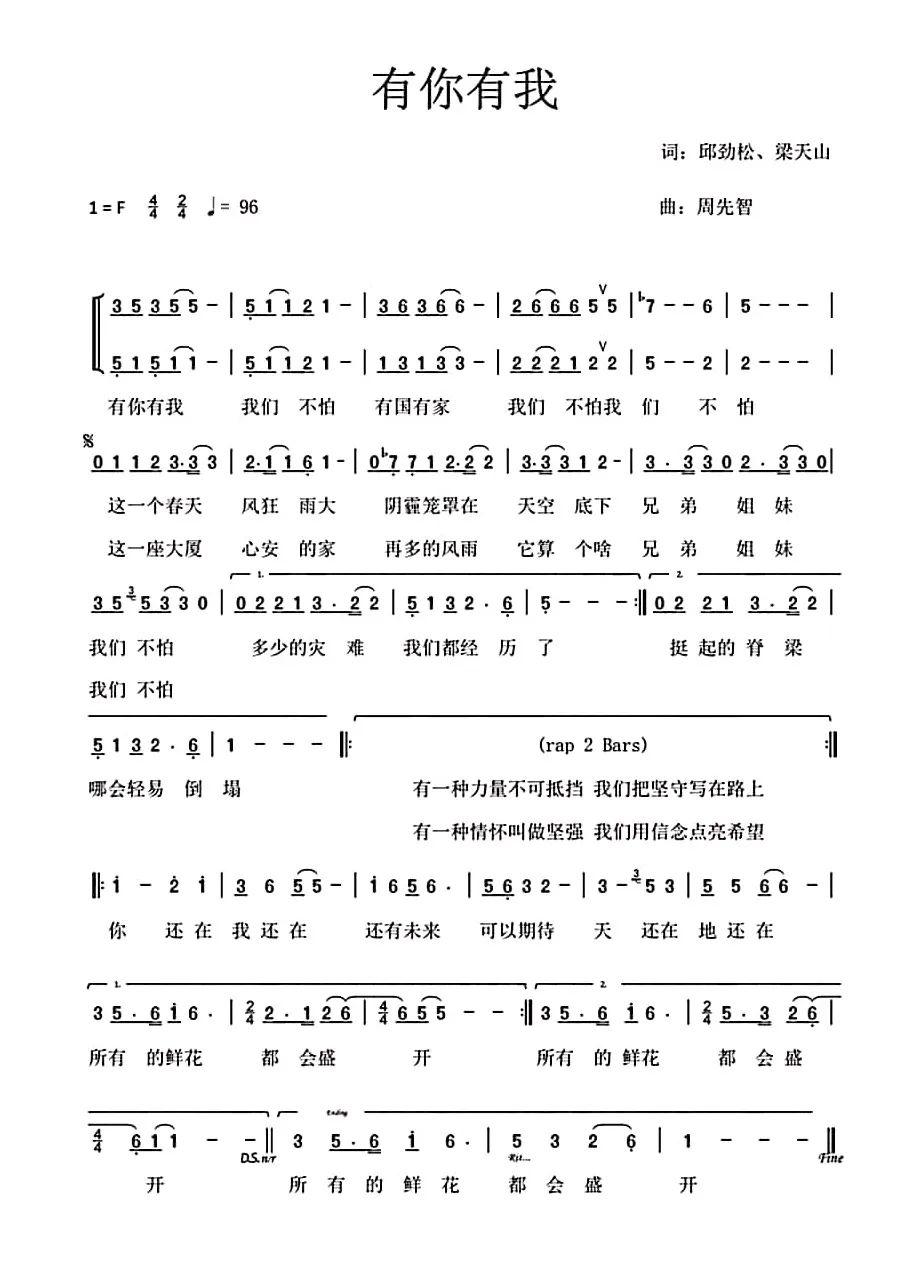 春暖花开歌曲谱学唱