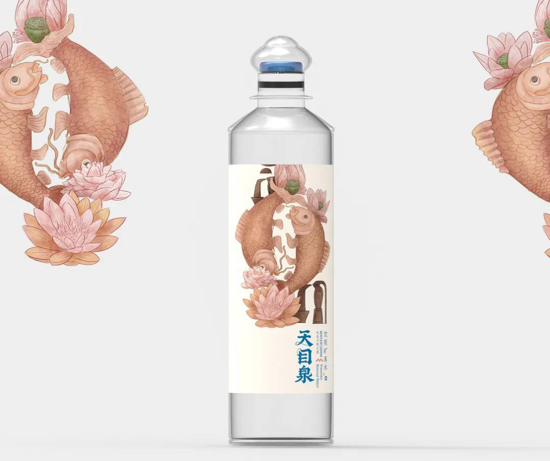 灵感天目泉矿泉水包装形象设计赏习