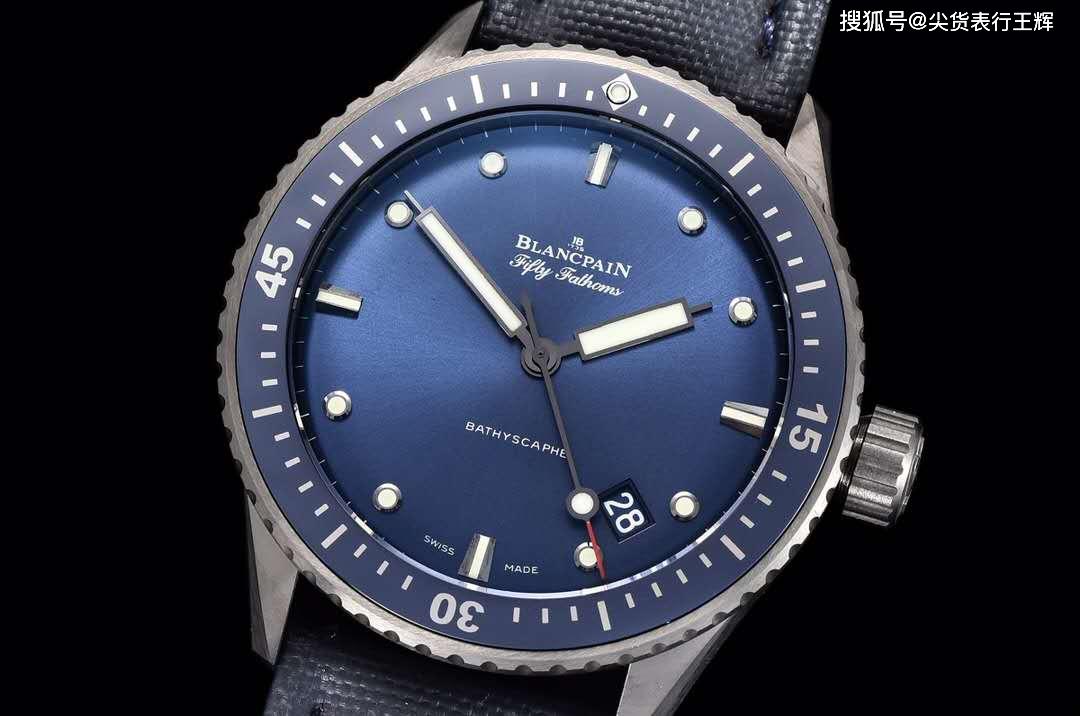 宝珀五十噚蓝面陶瓷腕表，夏日十大热门潜水表之一，带你详细了解_处理