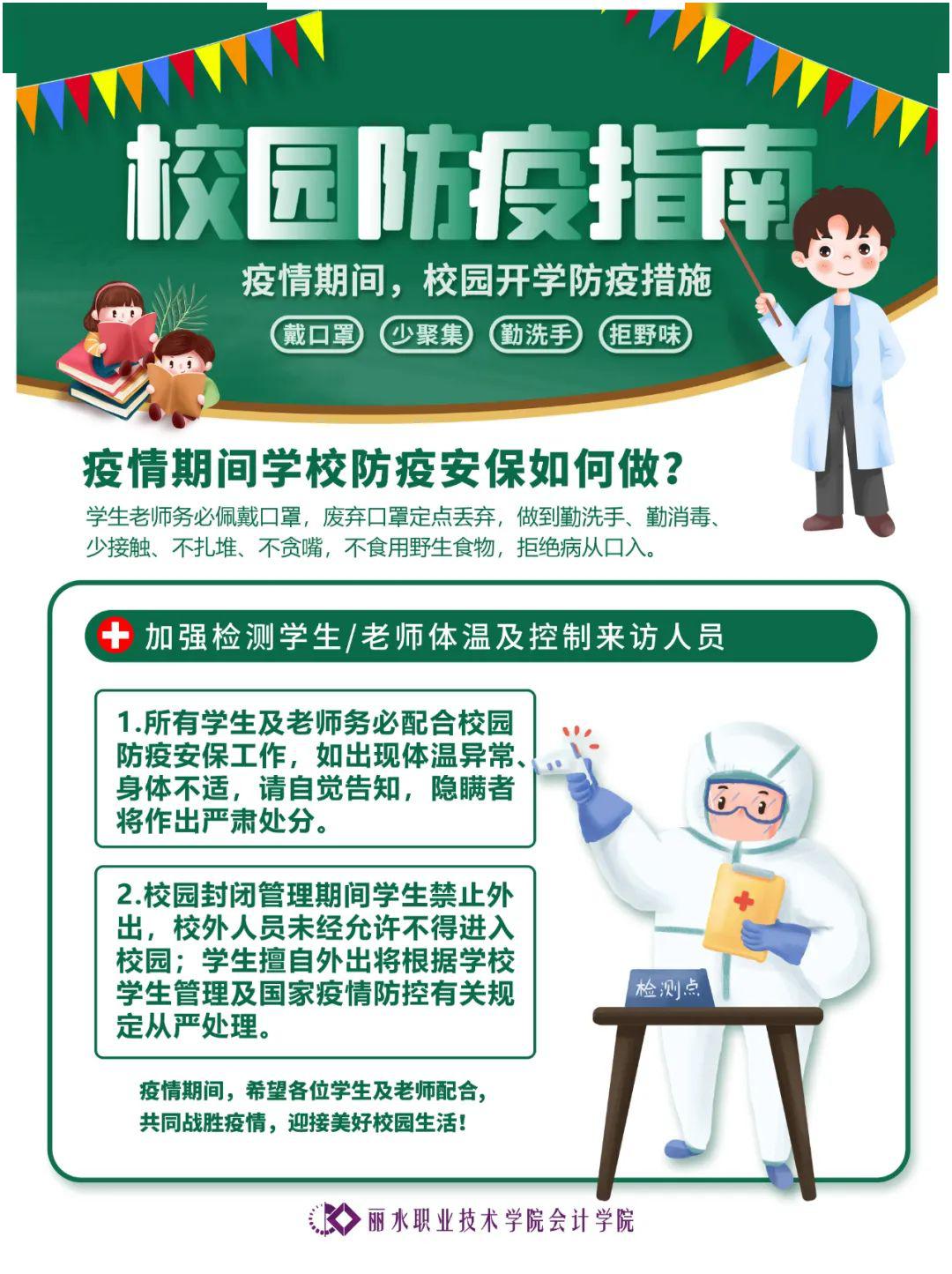 欢迎回家 | 亲启:校园防疫指南