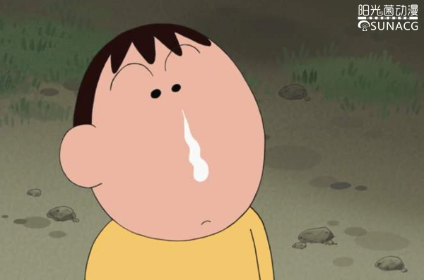 《蜡笔小新》中曾被人嫌弃的“鼻涕男孩”，如今竟被奉为鼻涕神！_动画