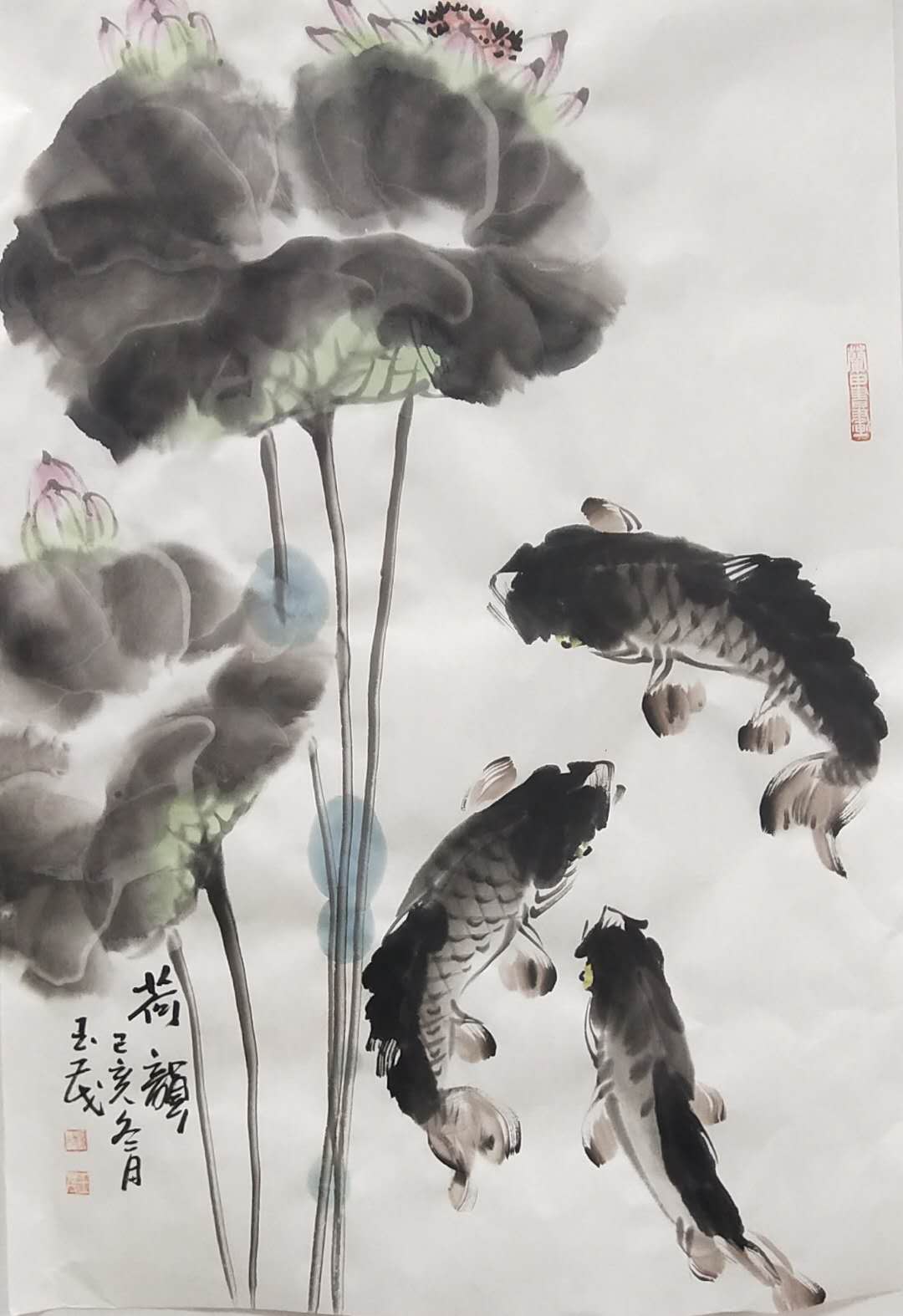 著名画家--杨玉茂作品_滕州