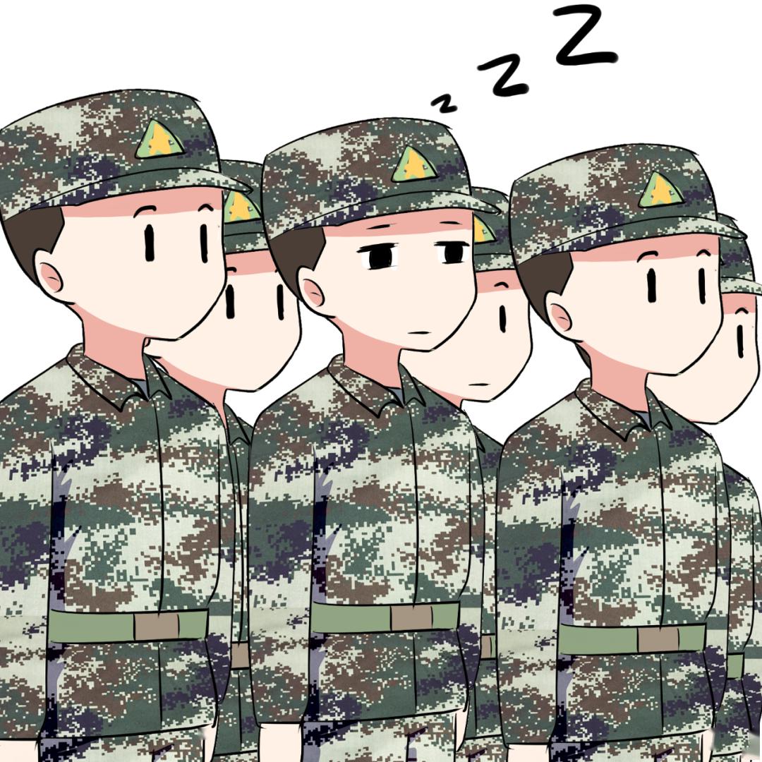 军人都是怎么睡觉的？_部队