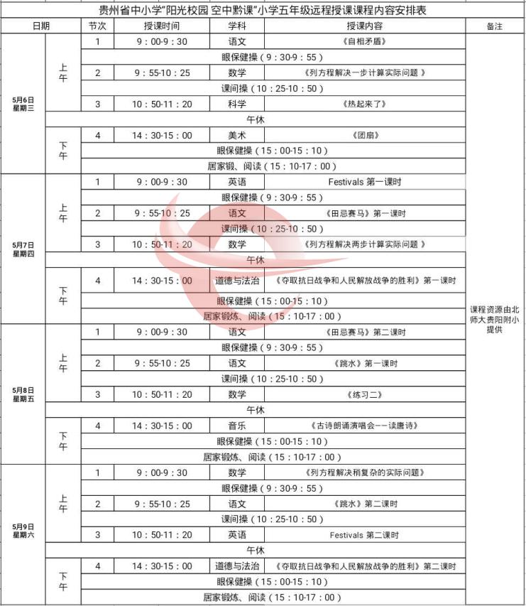 小学五年级