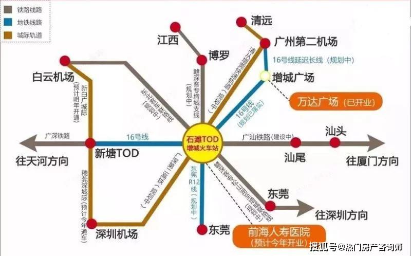 原创增城买房该选新塘tod板块or新东站板块