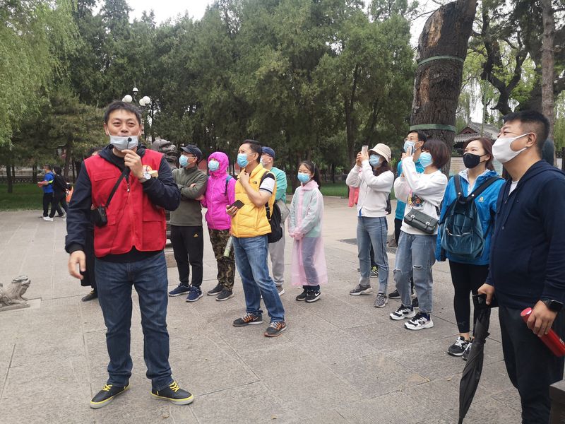 导游猜一成语是什么_山西:一位资深导游疫情下的忙碌生活